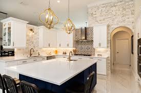 Refaced satin white shaker style kitchen cabinets enabled this homeowner's budget to afford granite countertops! 56 Kitchen Cabinet Ideas For 2021
