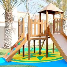 Climbing Frame With Triple Swing Set