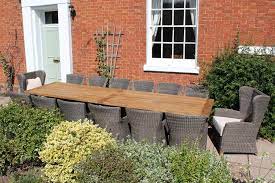 Chair Wing Back Dining Set Garden Furniture