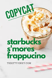 copycat starbucks s mores frappuccino