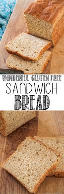 wonderful gluten free sandwich bread