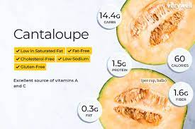 cantaloupe nutrition facts and health