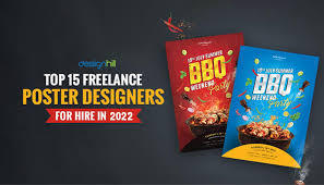 freelance poster designers for hire