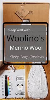 Sleep Well With Woolinos Merino Wool Sleep Bags Born To