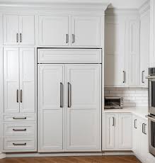 Suitable for residential and commercial premises. How To Hide Your Refrigerator In Plain Sight With Appliance Panels Dura Supreme Cabinetry
