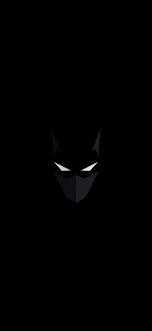 minimal dark the batman mask phone