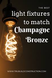 Enjoy free shipping on most stuff, even big stuff. The Best Light Fixtures To Match Delta Champagne Bronze Trubuild Construction