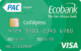 Tutorial of the rose pop up card. Ecobank Prepaid Cards