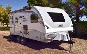 lance travel trailer with a four season