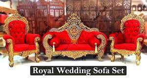 115 royal maharaja wedding style sofa