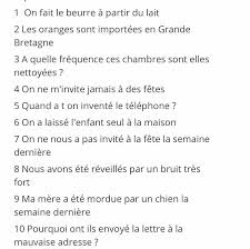 Check spelling or type a new query. Bonjour Voici Mon Devoir D Anglais Je Vous Donne Maintenant Des Phrases En Francais A Traduire Nosdevoirs Fr