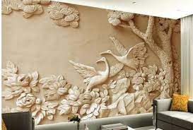 Fiberglass Wall Mural Interior Decor