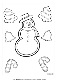 Get the metal cookie sheet very cold. Christmas Cookie Coloring Pages Free Food Coloring Pages Kidadl