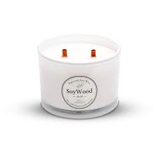 It takes a little patience, but good things come to those who do not move candle when hot. Amazon Com Soywood 100 Soy Scented Candle All Natural Stress Relief Candle With 2 Wooden Wicks Long Burning Relaxing Nontoxic 13 Oz In White Glass Jar Candles Sage Lemongrass Home Kitchen