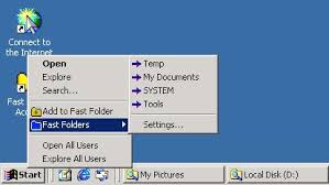 Eusing Software - Fast Folder Access: Fast jump folder and right click image viewer.