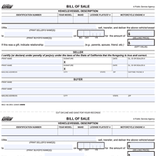 Ca Dmv Common Forms Links Auto Registration Express
