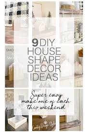9 exciting diy house shape decor to
