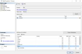 sql server grant permission to