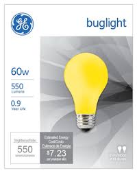 Ge Yellow Bug Light Bulbs 60 Watts 2 Pk Wilco Farm Stores