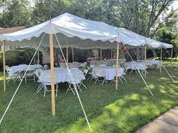 20 x 40 pole tent package rectangular