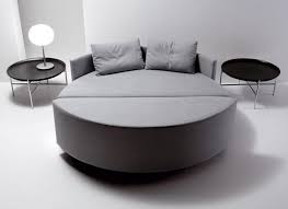 this circular bed transforms into two