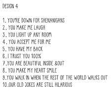 10 Reasons Why You Are My Best Friend gambar png