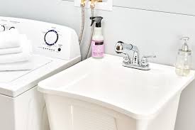 how to install a laundry room sink
