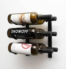 6 Bottles Wall Mounted Wine Rack