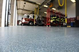 flooring for a fire stations