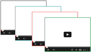 an iframe border around a video embed