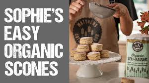 easy organic self raising scones