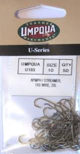 Umpqua Hooks Nymph Streamer U103 Size 6
