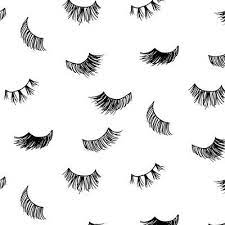 eye lashes fabric wallpaper and home