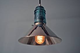 Vintage Glass Insulator Pendant Lamp