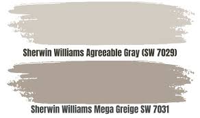 Sherwin Williams Mega Greige Palette