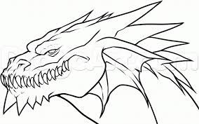 The first thing that you need to draw is the head of the dragon. Cool Dragon Drawings Athomeintn Jpg Cliparting Com