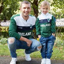 kids longsleeve ireland rugby shirt
