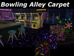 strike bowling alley carpet