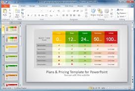 comparison chart templates for powerpoint