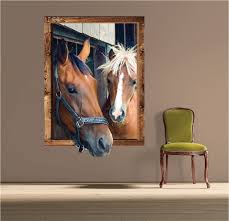 Horse Frame Wall Decal Large Wall