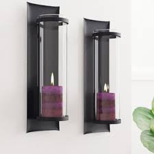 Find great deals on ebay for candle holder wall black. Black Sconce Candle Holders You Ll Love In 2021 Wayfair