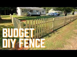 How To Build A Picket Fence
