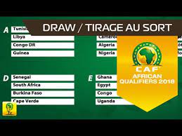 Cape verde v south africa (1830). Draw For 2018 Fifa World Cup Russia African Qualifiers Youtube