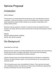 Construction Proposal Template Get Free Sample