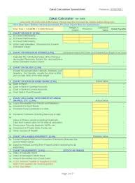 Find out the nisab and calculate zakat on cash, gold, silver, business, shares, rrsp/resp. Zakat Calculator Ver 2005 Xls Document