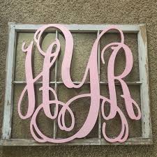 Wooden Monograms Wall Monogram Door