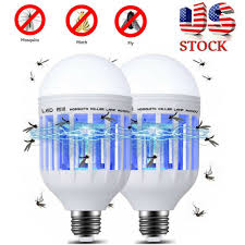 E27 Led Anti Mosquito Light Bulb Lamp Flying Insects Moths Killer Attractive For Sale Online Ebay