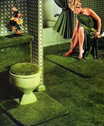 fantastic retro 1970s bathroom decor