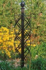 Wrought Iron Obelisk Garden Obelisk