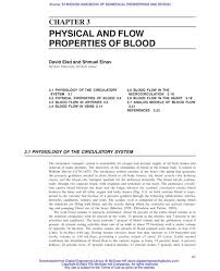 flow properties of blood